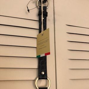 Punta Fibbia Genuine Leather Belt